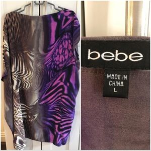 BEBE: Kaftan Tunic Sz: L